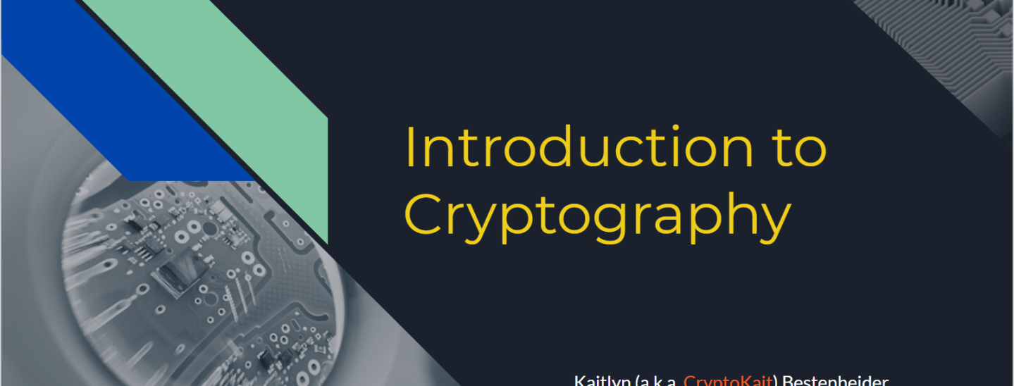 An Introduction to Cryptography – CryptoKait